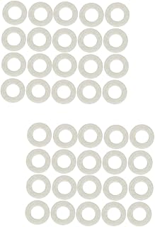 SUPVOX 40 pcs Keypad trumpet Washers Cushion keyboard instrument accessories & parts Trumpet Replacement Parts