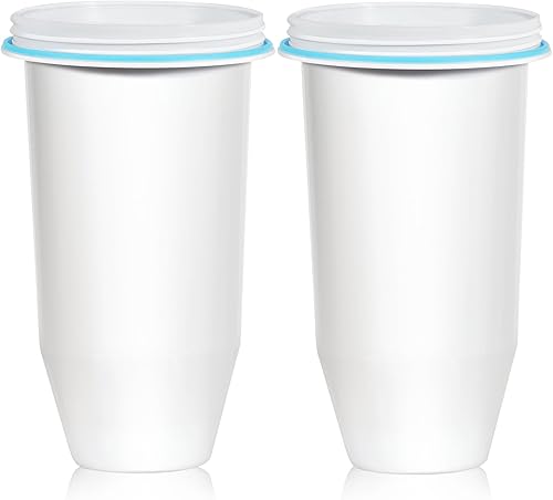 Reemplazo del filtro de agua de 5 etapas mejorado para jarra y dispensador cero, reduce el plomo, cromo, PFOA y PFOS, compatible con ZR-001, ZR-004,