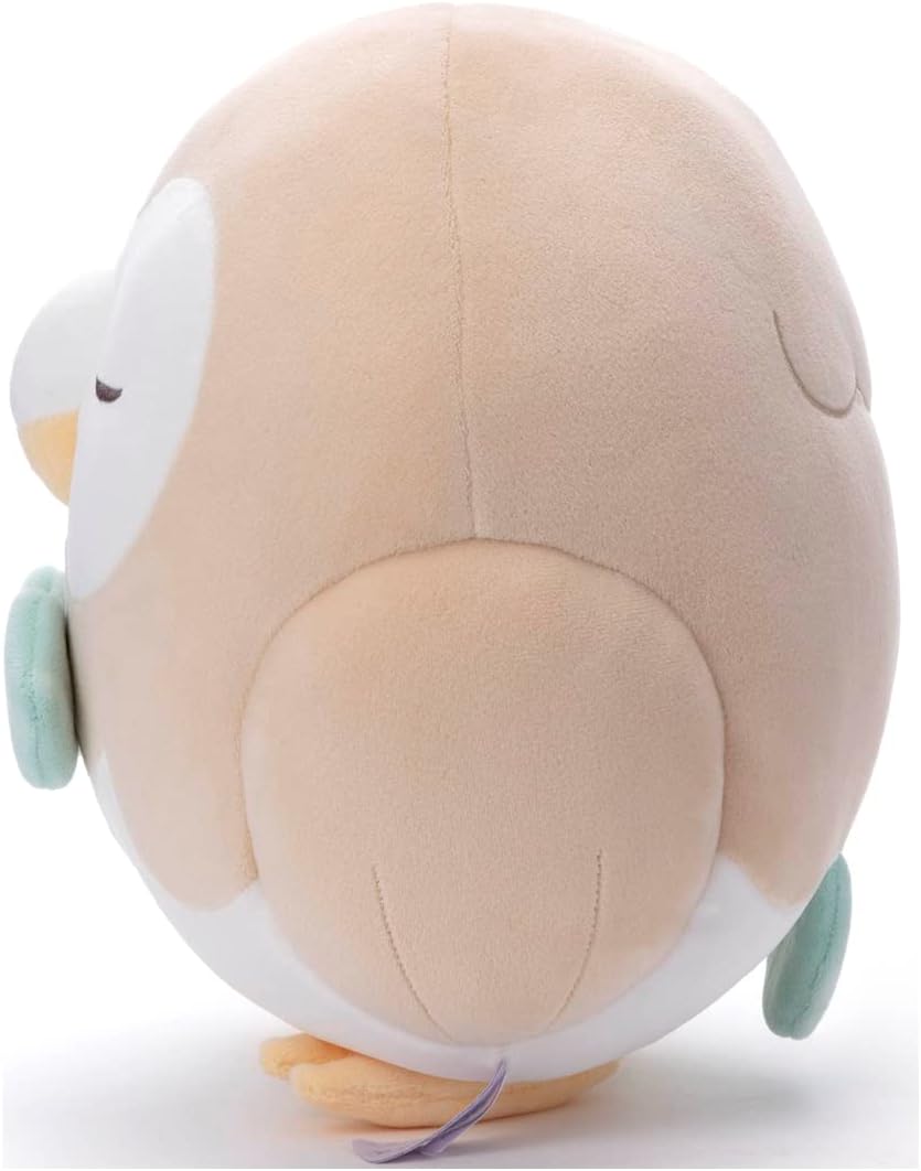 タカラトミーアーツ(TAKARATOMY A.R.T.S) ポケットモンスター ポケモン ポケピース (おやすみVer.) モクロー ぬいぐるみ 高さ約23cm