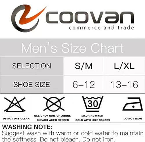 Coovan 10 Pairs Mens Cushion Ankle Socks Men 10 Pack Low Cut Comfort Breathable Casual Socks #TOP1