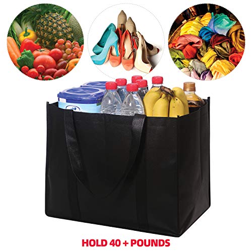 DIOMMELL Set of 10 Reusable Grocery Totes