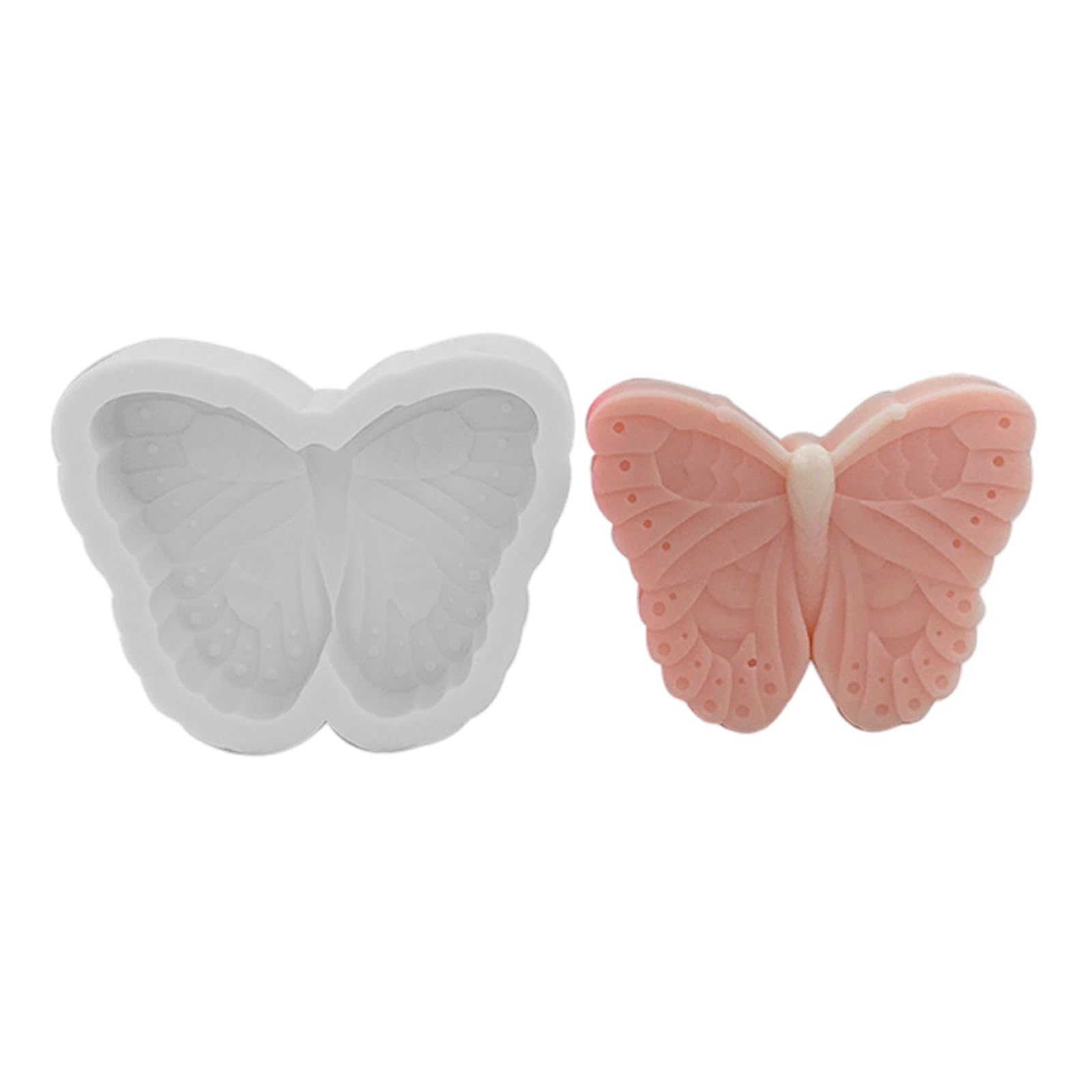 Jazuaiao Realistic Butterfly Silicone Molds Epoxy Resin Silicone Molds for Soap Candy Chocolate Baking Supplies