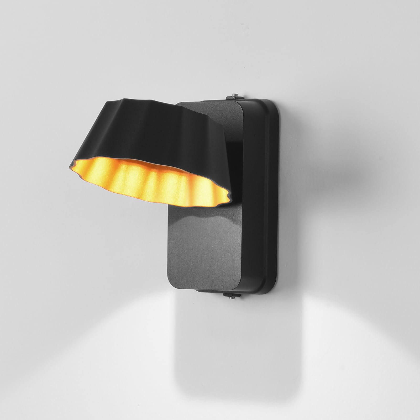 Luz de pared interior exterior giratoria 180° KAWELL con protección impermeable IP65 8