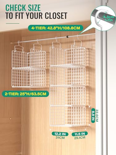 Hanging-Closet-Organizer-4-Tier-Metal-Closet-Organizers-and-Storage-with-4-Hanging-Hooks-4-S-Hooks-for-Wardrobe-Laundry-Room-Wire-Storage-Shelf-for-Clothes-Sweaters-Pants-White