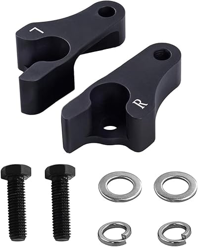 Miniatura 1 de Kit de bloques de bajada de 2 pulgadas compatible con Harley Davidson Touring Street Glide Rear Slam Lowering Blocks Kit (para modelos
