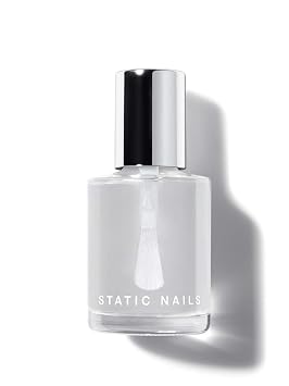 Static Nails Longer Lasting Top Coat - Quick Dry Finger Nail Polish - DIY Nail Art Salon - Gift for Women