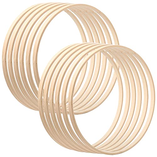Sport-Tec Gymnastikreifen Aus Holz, Hula Hoop