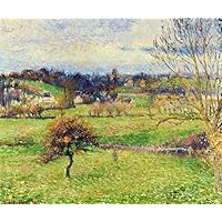 J・A・C・ピサロ、エラニー=シュル=エプト、希少画集画 J・A・C・ピサロ、エラニー=シュル=エプト、希少画集画 - メルカリ