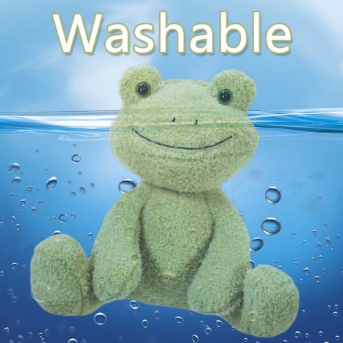 YCFAIIKG Frosch Kuscheltier für Kinder - Plüsch Frosch Weiche und Komfortable Plüschpuppe - 25cm