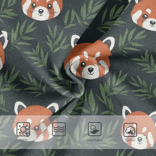 Girls Underwear Soft Cotton Red Panda Kids Panties in Sizes 2/3t, 4t, 5t, 6 and 83