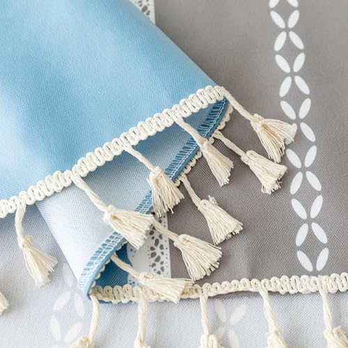 Nappe lavable en machine Beydodo 140x160 anti-tache polyester à rayures