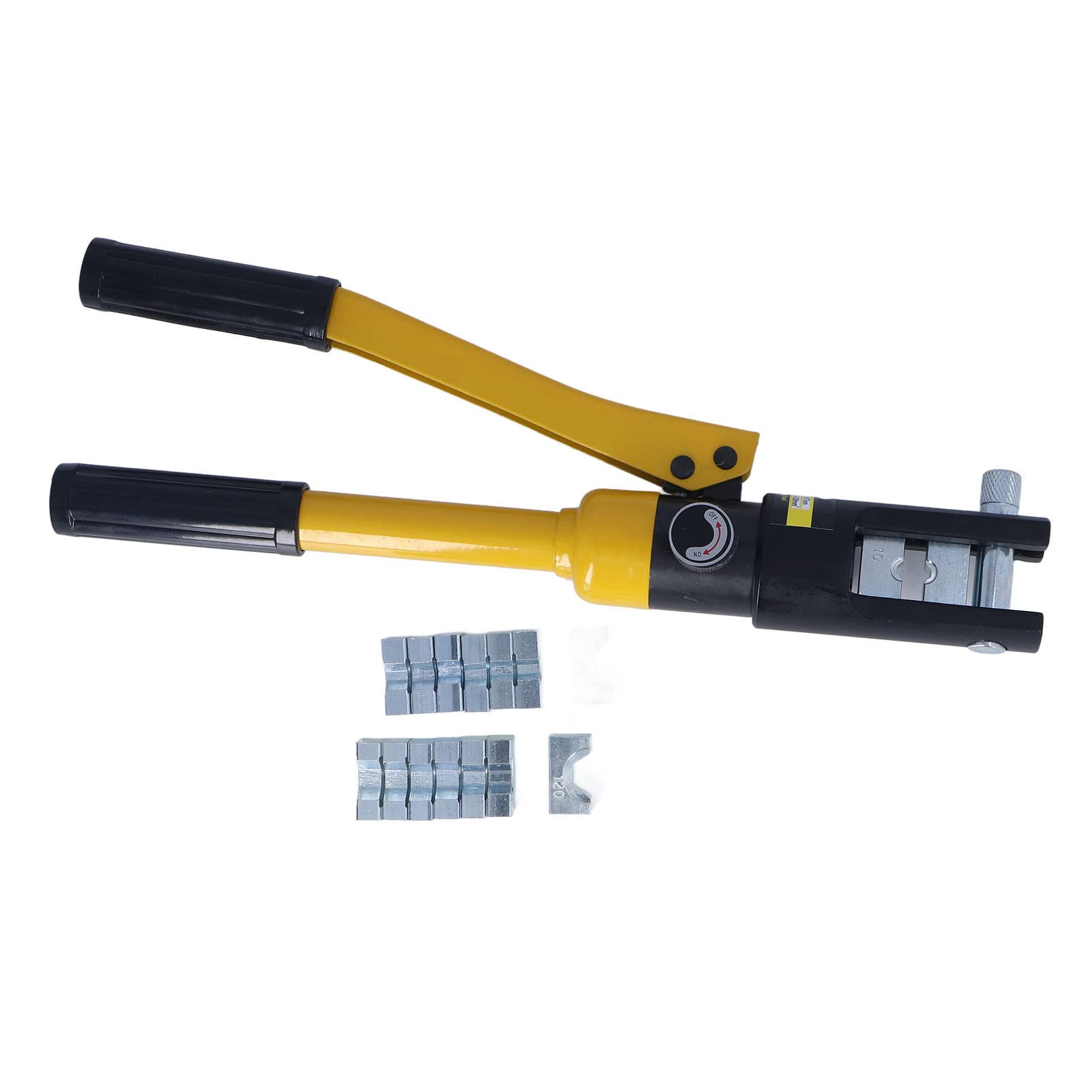 Fafeicy Zestaw Szczypiec Hydraulicznych 8T, Zaciskarka do Kabli 10-120mm² z