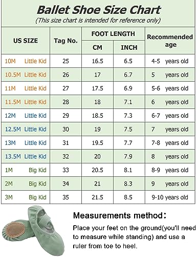 Zapatos de ballet para niños con suela de piel flexible y elegante acabado en satén suave 5
