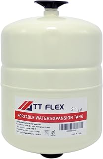Potable Thermal Expansion Tank for Water Heater - 2.1 Gallon, 3/4 in MNPT Connection