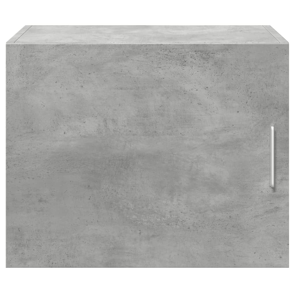 Armadio da parete grigio cemento, 50 x 42,5 x 40 cm, in legno