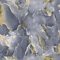 Refined Marble-Effect Design — Striking navy blue base enriched with natural, marble-inspired veining and metallic highlights delivers a high-end stone aesthetic without the cost or installation of real marble. Textured Vinyl Finish — The durable vin...