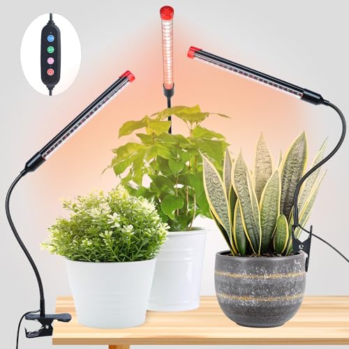 Game Changer! FECiDA 2026 3Pack 9 Watt Power Draw, NO Need Adapter, Clip Grow Lights for Small...
