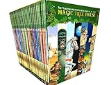 A Library of Magic Tree House 1-28 Series Paperback Boxed Set Magic Treehouse 28 Complete Collection with The Box Early Childhood Education Materials House