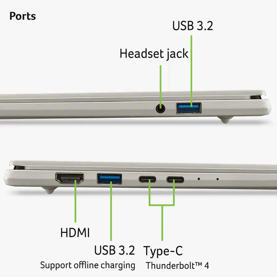 Image of Acer Swift Go 16 AI Copilot+ PC Laptop, 16 inch 2K OLED Touchscreen, Intel 8-core Ultra 7 355(>Ultra 9 288V), 32GB LPDDR5X, 1TB SSD, Backlit KB, Wi-Fi7, Thunderbolt 4, w /Stylus, Win11PRO