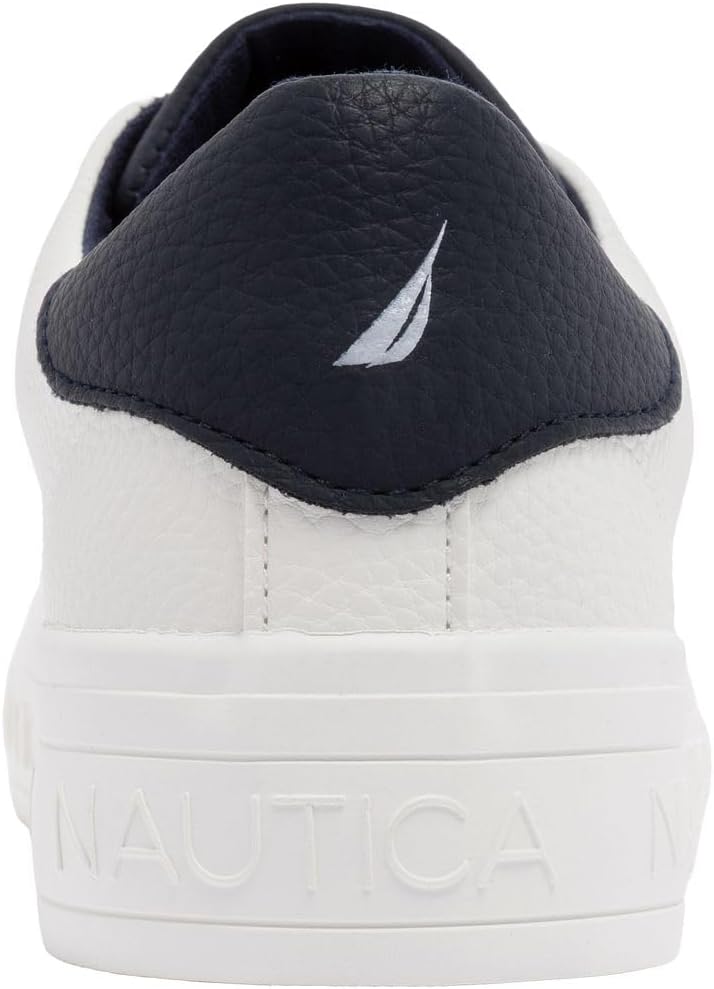 Nautica Women’s Lace-Up Platform Fashion Sneakers – Low-Top Casual Walking & Tennis Shoes Platform - Image 3