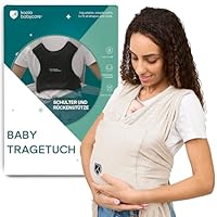 Koala Babycare Tragetuch Baby Neugeborene - Einfach Anzuziehen für Mütter und Väter - Babytrage Multi-Use Bis 9kg - Babytragetuch
