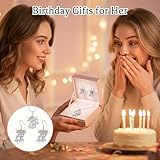 3 PCS Highland Cow Gifts, Highland Cow Earrings for Women Girls - Dainty Highland Cow Gifts, Hypoallergenic Cute Animal Dangle Earrings Jewelry Birthday Christmas Anniversary Valentines Day Gifts - Image 5