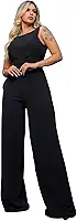 Macacão Feminino Longo Regata Pantalona Com Bolsos Linha Premium Luxo