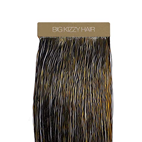 Big Kizzy Hair Extensions Tape - Regular Hold - Fits Most Tape In Hair Extensions, 4Cm X .8Cm Tape For Extensions, Professional Double Sided Extension Tape #TOP4