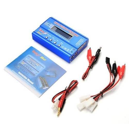 Cargador Equilibrador iMAX B6 para Baterías LiPo NiMH NiCd Plomo 50W 5A con Adaptador 12V 5A Incluido