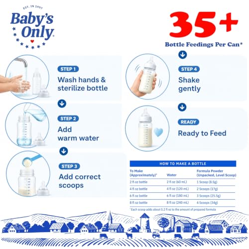 Image of Baby's Only Mehadrin Baby Formula, Infant Formula Powder, 21 oz, 1 Pack