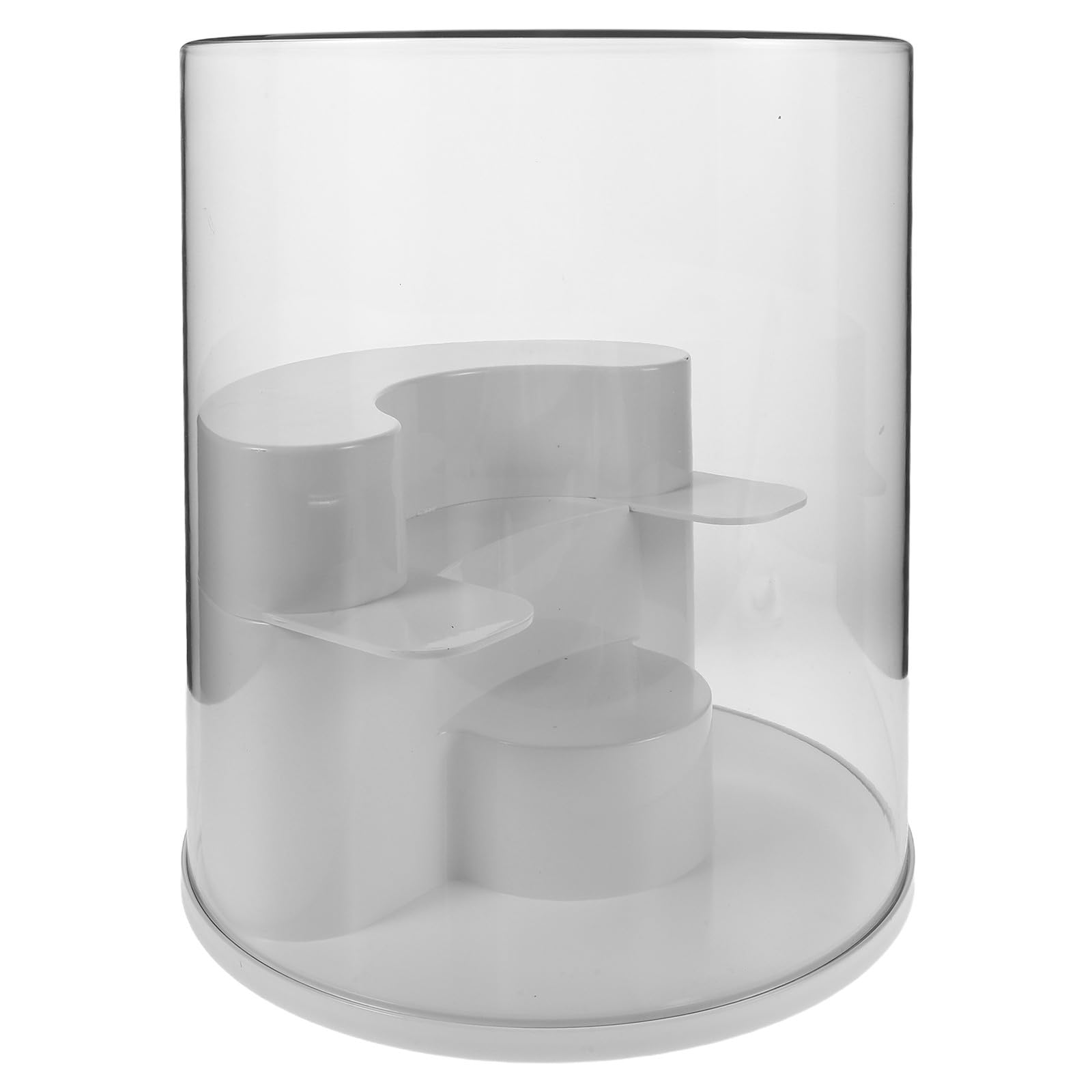 Acryl Vitrine für Figuren und Sammlerstücke, Staubdicht, Weiß