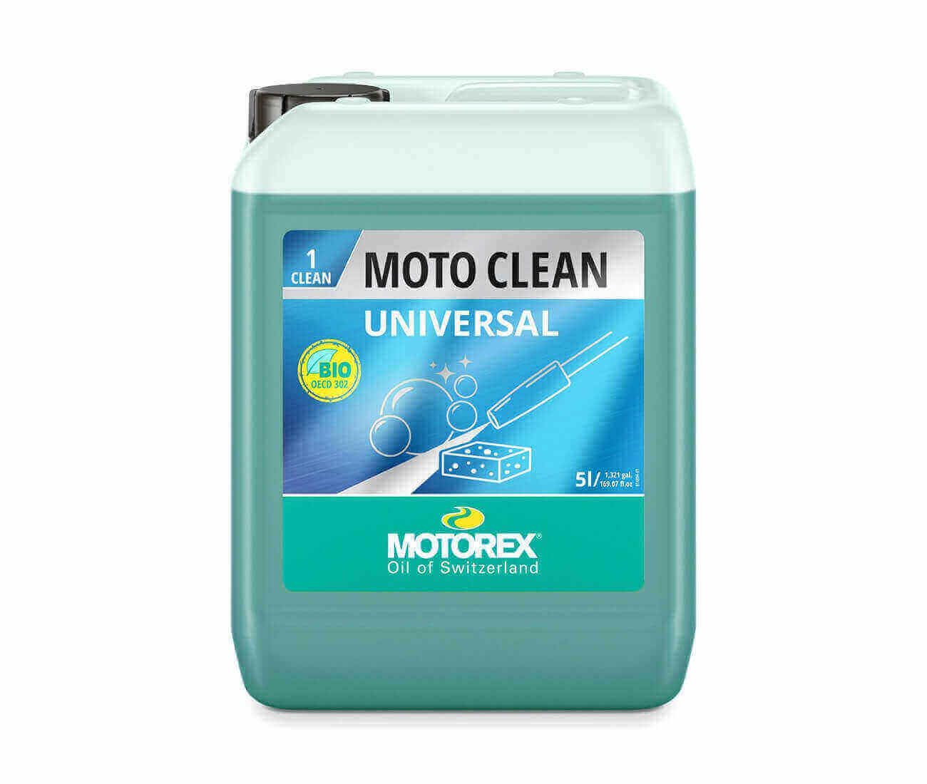 Compatible avec/Remplacement pour Nettoyant Universel MOTOREX 5 LITRES MOTO CLEAN / 309399