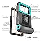ShellBox wasserdichte Handyhülle 7.0 Zoll Unterwasser Wasserfeste Handy Wasserschutzhülle Handytasche Wasserdicht Schwimmen Baden Compatible für iPhone 16 15 Pro 14 13 15 16 Pro Max Samsung S23