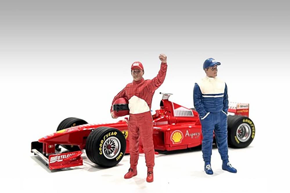 Amazon.com: ModelToyCars Racing Legends - The 90s Driver A, Blue