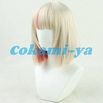 Amazon.co.jp: コスプレウィッグ 魔界ノりりむ ボブ 耐熱 ウィッグ