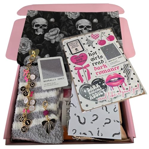 Blind Date with a Kindle Mystery Box | E-Reader Mystery Suprise Box | Blind Date with a Book Alternative | Insert Magnetic Kindle Grip Dust Plug Charm and More | Seasonal Boxes Available
