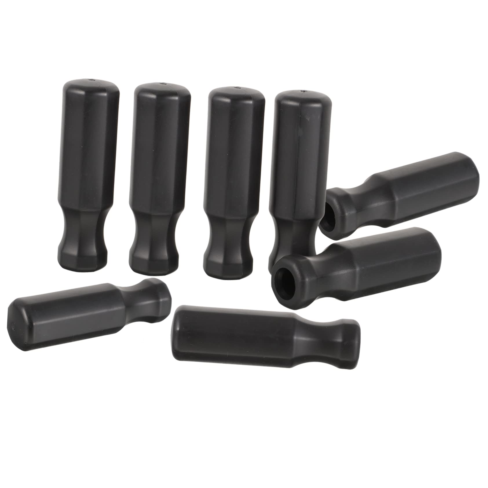 Parliky 8Pcs Nonskid TPE Foosball Table Handles Ergonomic Design Durable Replacement Handles for Comfortable Grip for Enhanced Game Experience