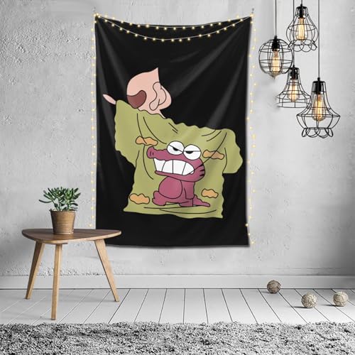 タペストリー クレヨンしんちゃん アート 遮光 目隠し 多機能 壁掛け インテリア 雰囲気転換 玄関 浴室 掛け物 部屋 窓カーテン 飾り 布ポスター 撮影用 背景布 新居お祝い 個性ギフト 150×100cm