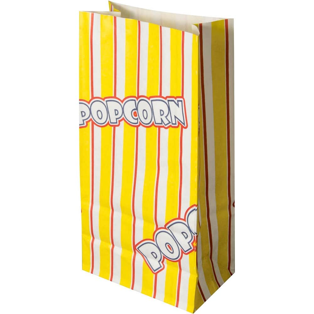 PAPSTAR - 100 Bolsas de Palomitas (1,3 L, 20,5 x 10,5 x 6 cm, 100 Unidades)