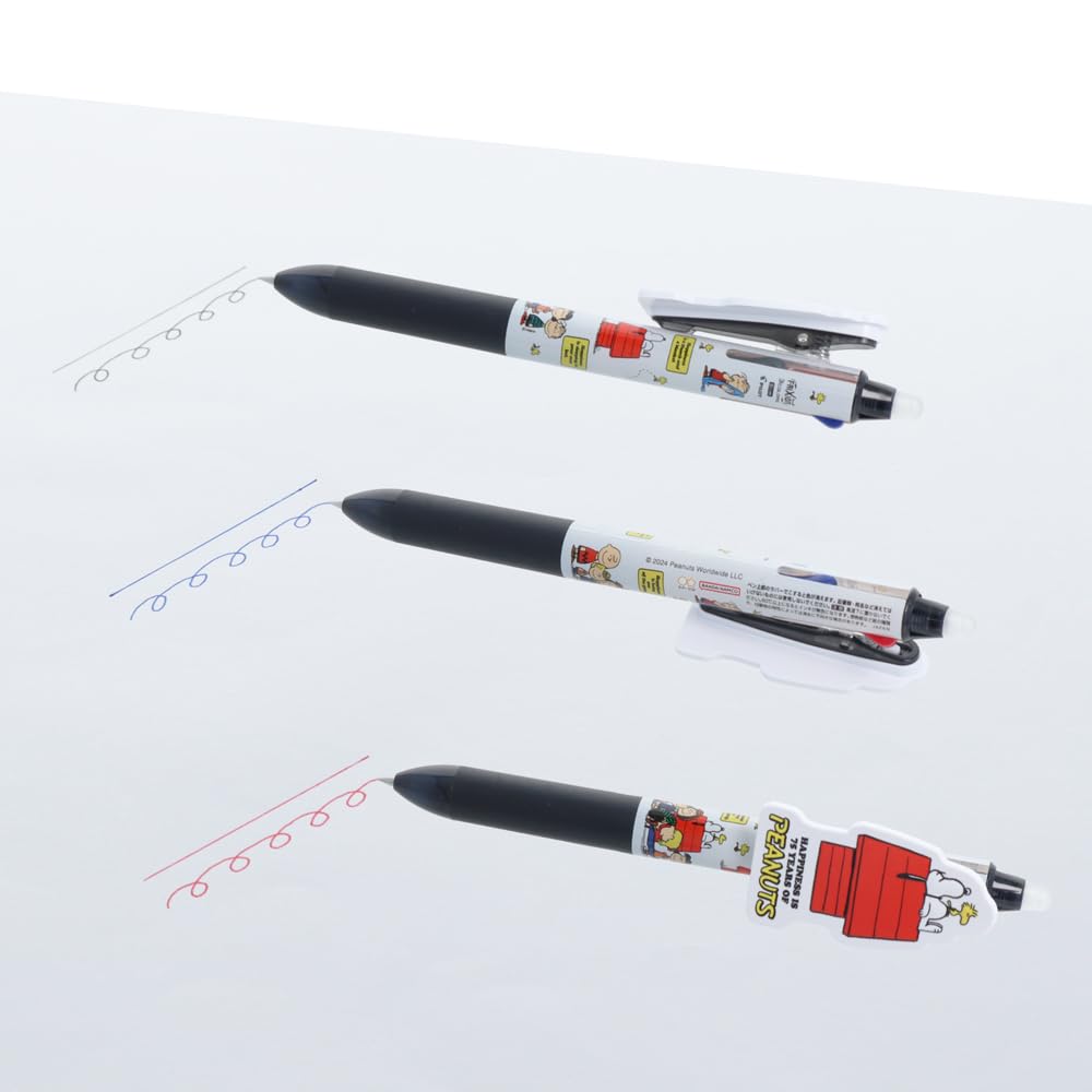 Amazon | サンスター文具 スヌーピー ジェルボールペン フリクション 3