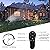 Syslux Christmas Snowfall Projector Lights, Indoor Outdoor Holiday Lights with Remote Control White Snow for Halloween Xmas Party Wedding Garden Landscape Decoration?Snow Spots?