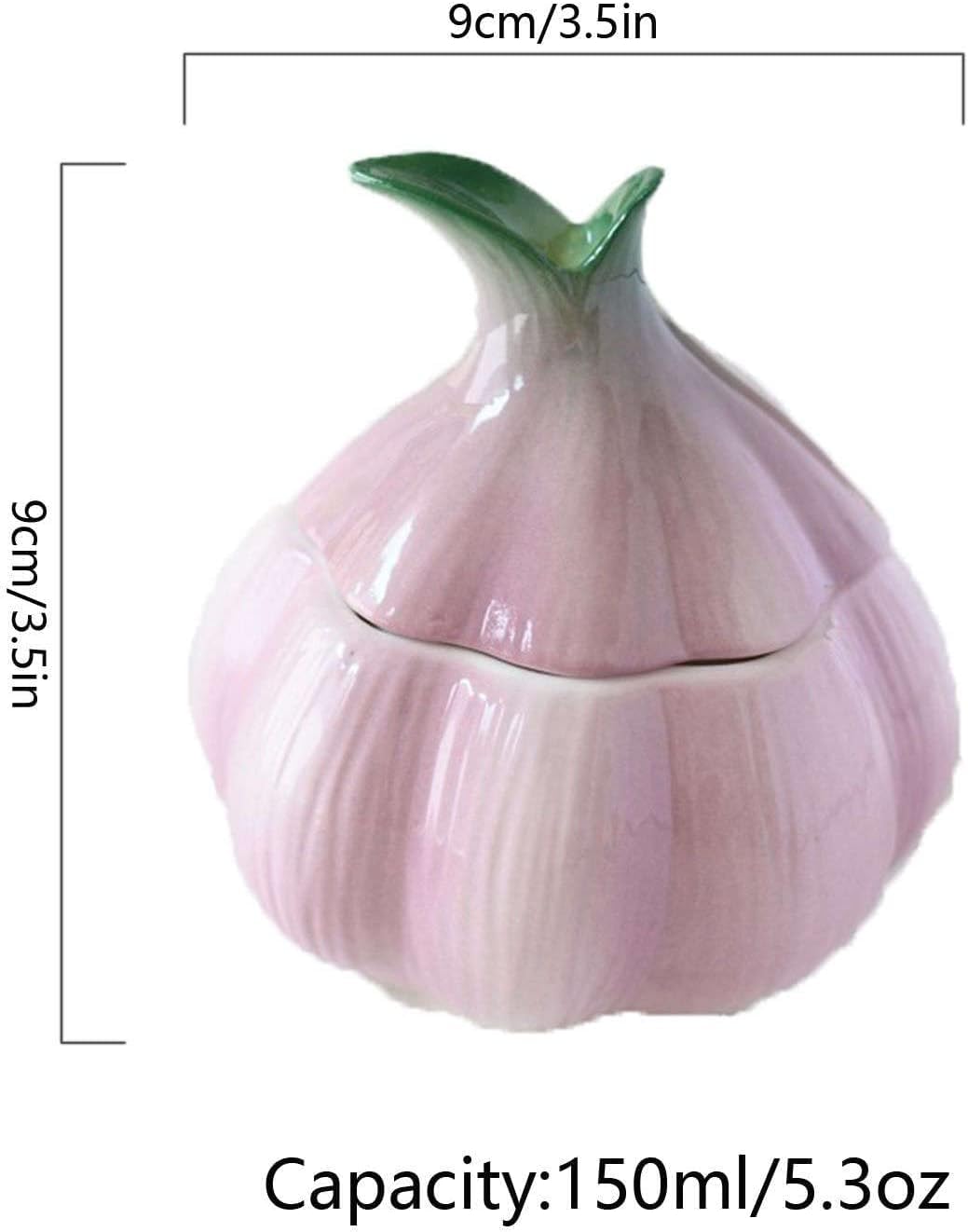 EPASHA Sucrier, Sucrier avec Couvercle, Pot de Stockage de Sucre, Pot à Sucre, Pot à Épices, Pot à Sucre, Pot à Sel, Pot d'Assaisonnement-Oignon-2 Ensemble de 150 ML