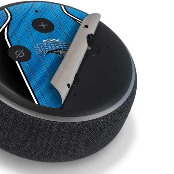 Skinit Decal Audio Skin Compatible with Amazon Echo Dot 3 - Officially Licensed NBA Orlando Magic Jersey Design