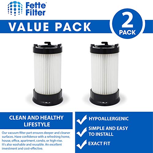 Hepa Filter Dcf-4, Dcf-18 Compatible For Eureka. Compare To Part # 927 For Model # 62132 (Pack Of 2) #TOP1