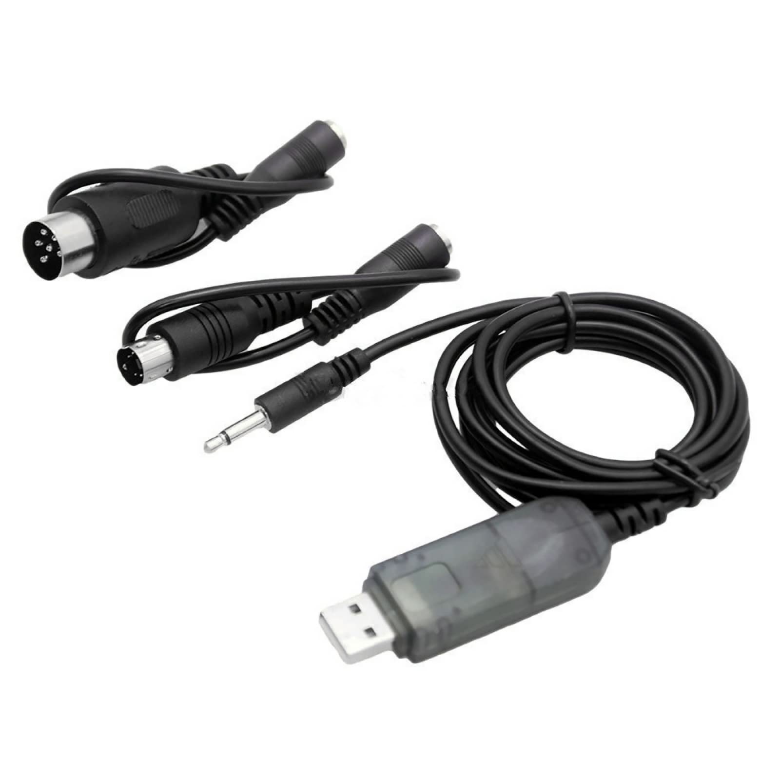 ZEZEFUFU 1 x câble de simulateur USB avec kit de câbles adaptateur RC hélicoptère avion voiture entraînement pour FlySky FS-SM100