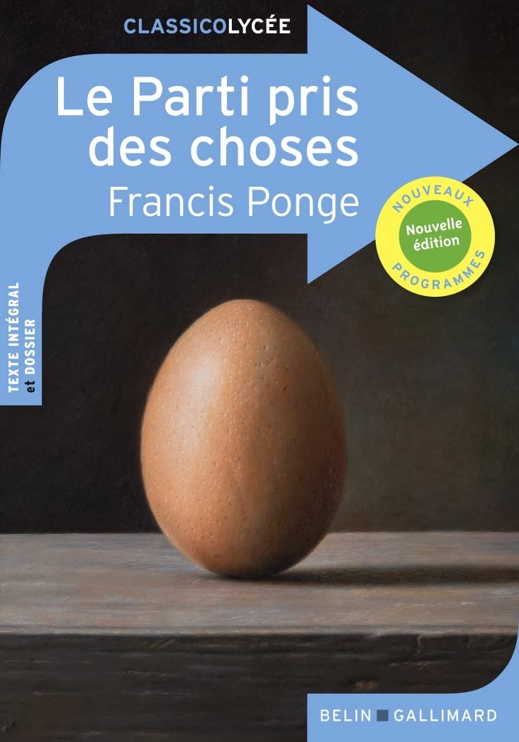 Le Parti pris des choses : Ponge, Francis: Amazon.co.uk: Books