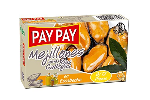 Pay-Pay - Mejillones De Las Rías gallegas En Escabeche 115 g