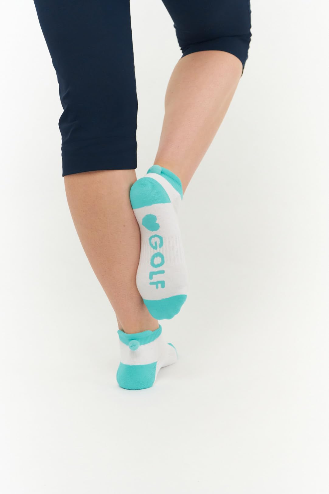 Surprizeshop Ladies Golf Socks (3 Pack) | Cushioned Sole | Extended Tab at rear | One Size UK 4-7 | Compression Fit for Support & Comfort | Womens Golf Socks…