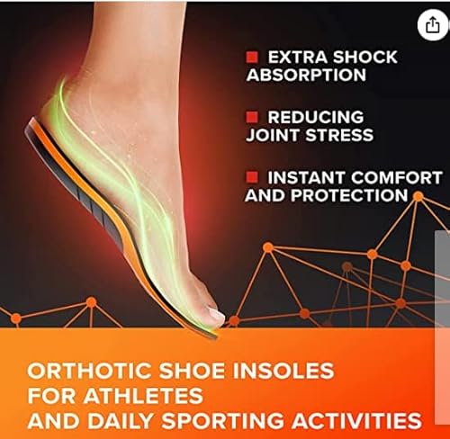 Aomiduo Semelles de chaussures Semelles de travail Semelles intérieures de sport en mousse à mémoire de forme pour pieds plats fasciite plantaire et soulage les des pieds pour homme et femme