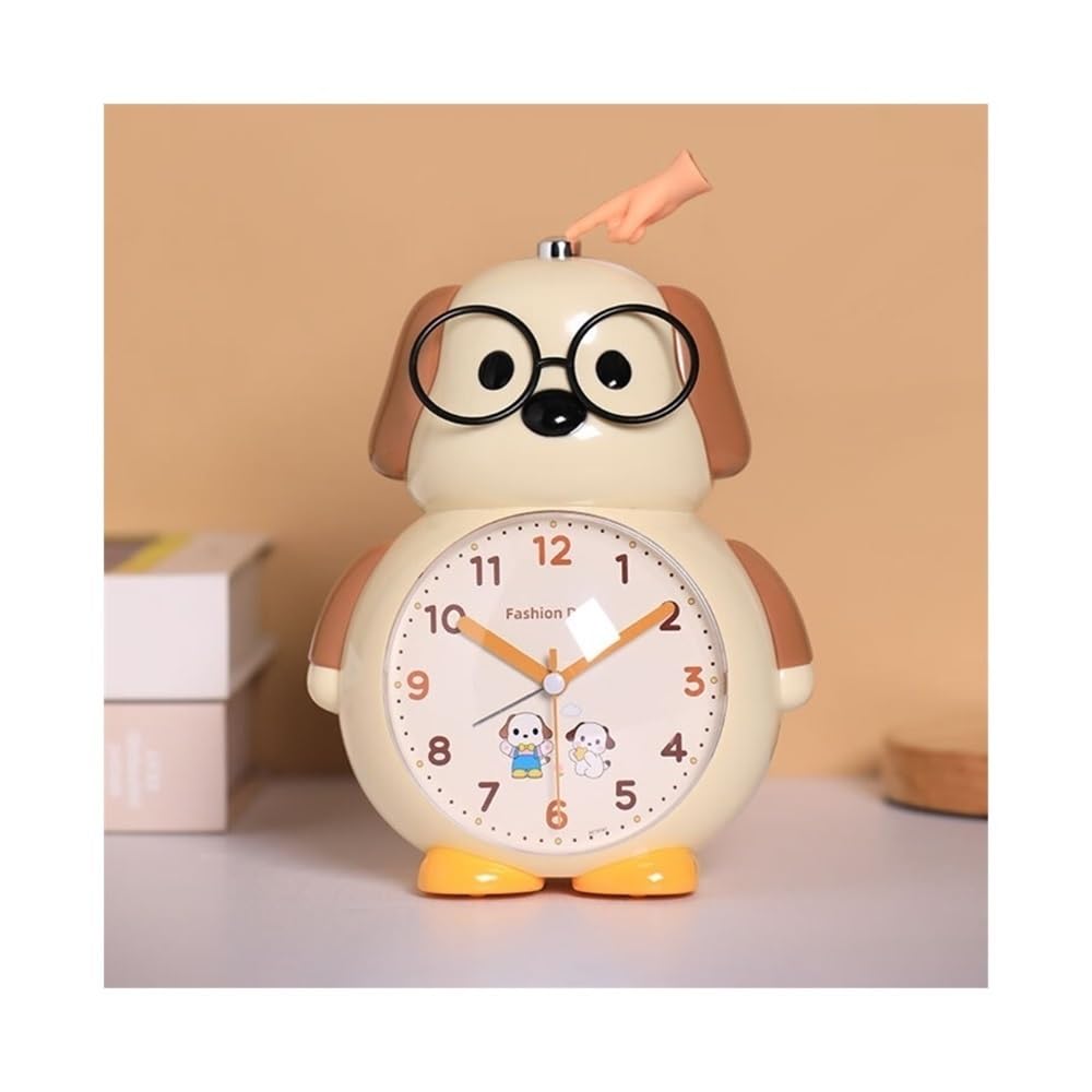 Reloj, Despertador Estudiante Especial Despertador Artefacto Niños Niñas Reloj De Dibujos Animados Reloj Inteligente,Despertador(Pink)